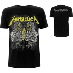 Metallica Sanitarium Black Back Print T-Shirt