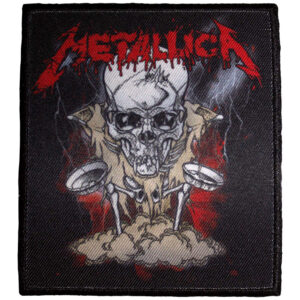 Metallica Skeleton Poster Standard Printed Patch