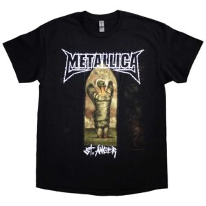 Metallica St Anger Angel Black T-Shirt
