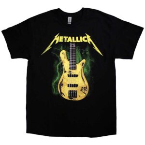 Metallica Trujillo M72 Bass Black T-Shirt