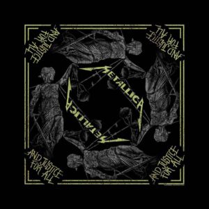 Metallica Unisex And Justice For All Bandana
