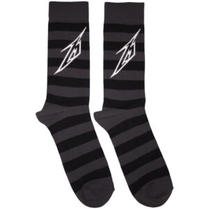 Metallica Unisex Lightning M Charcoal Grey UK Size 6 - 11 Ankle Socks