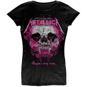 Metallica Wherever I May Roam Black Ladies T-Shirt