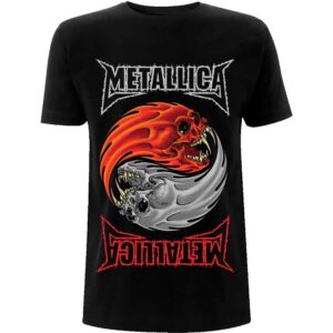 Metallica Yin Yang Black T-Shirt