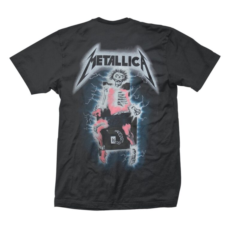 Metallica – Ride The Lightning Front / Back Print T-Shirt