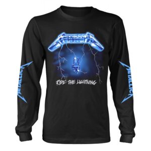 Metallica - Ride The Lightning (black) Long Sleeved T-Shirt