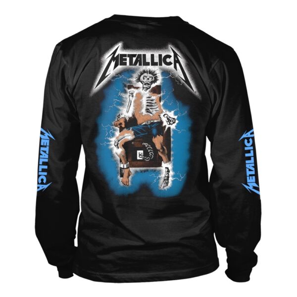 Metallica - Ride The Lightning (black) Long Sleeved T-Shirt - Image 2