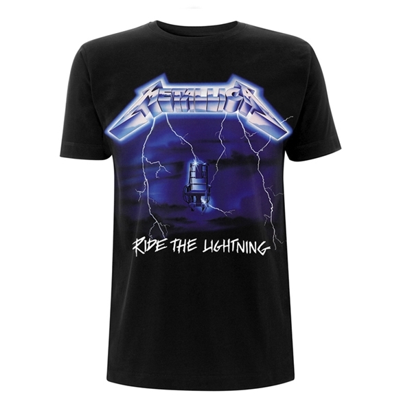 Metallica – Ride The Lightning Tracks Front / Back Print T-Shirt