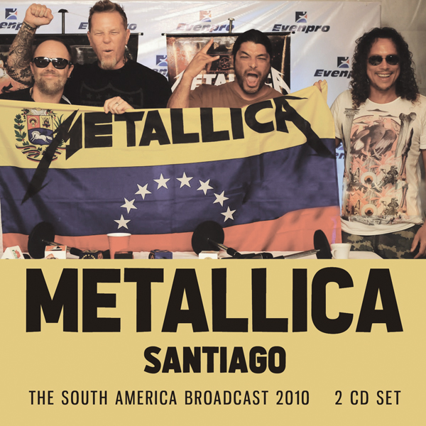Metallica – SANTIAGO (2CD) Compact Disc Double