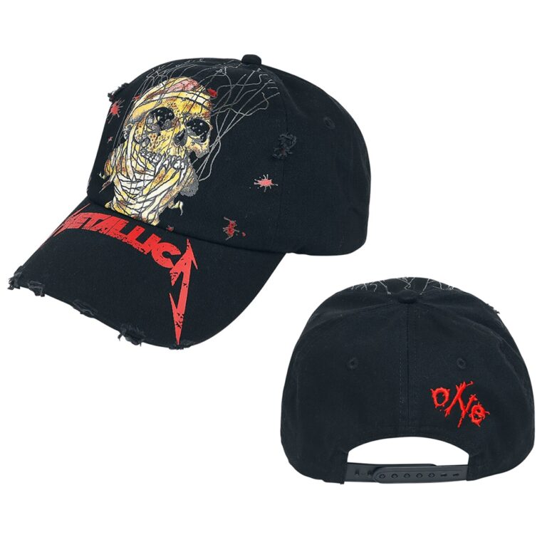 Metallica – SKULL ONE DISTRESSED (TRUCKER CAP) Cap
