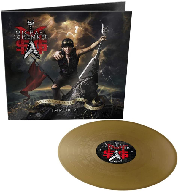 Michael Schenker Group – IMMORTAL (GOLD VINYL) Vinyl LP
