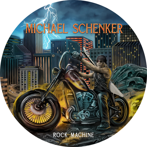Michael Schenker Group – ROCK MACHINE  (12″ PICTURE VINYL) Vinyl 12″ Picture Disc
