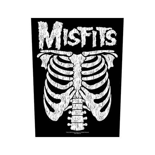 Misfits Ribcage Back Patch