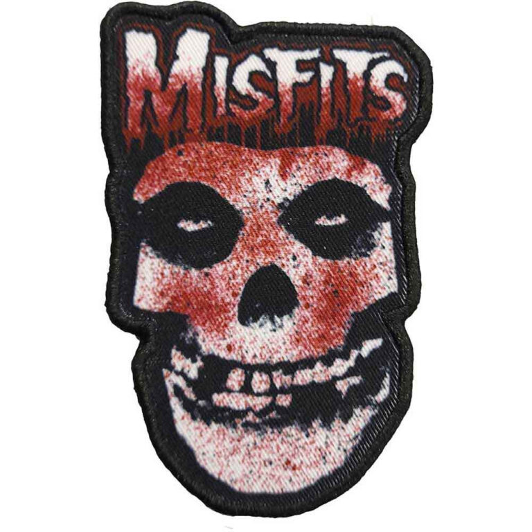 Misfits Blood Drip Skull Patch