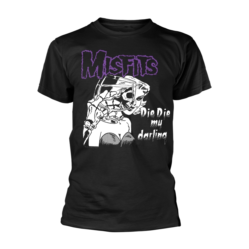 Misfits - Die Die My Darling (softstyle) Front / Back Print T-Shirt