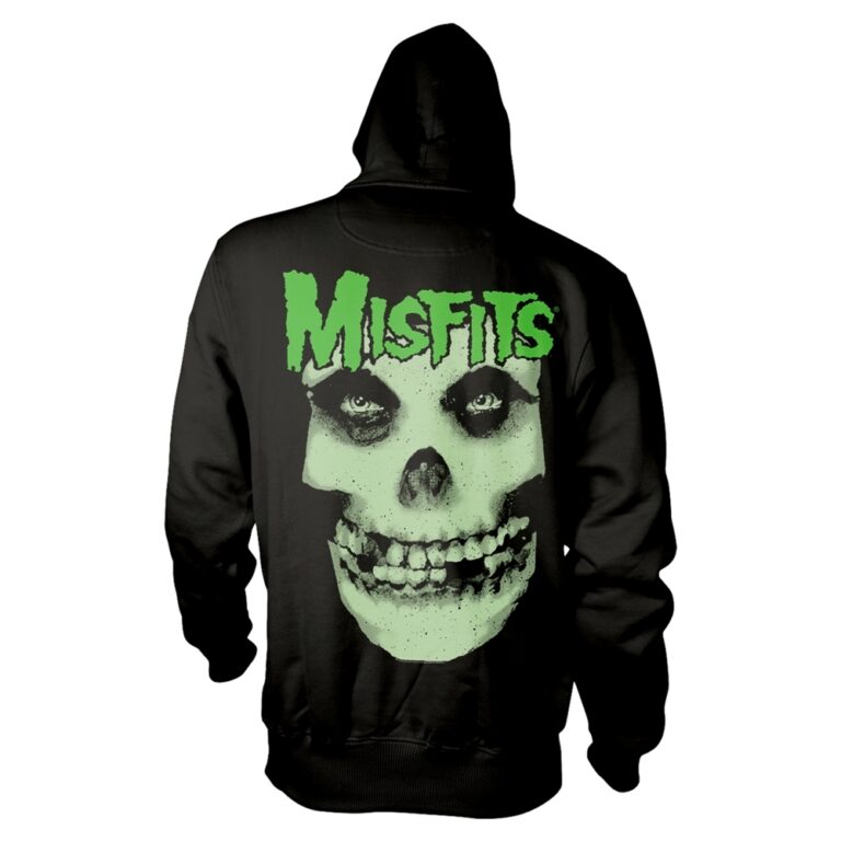 Misfits – Glow Jurek Skull Hoodie