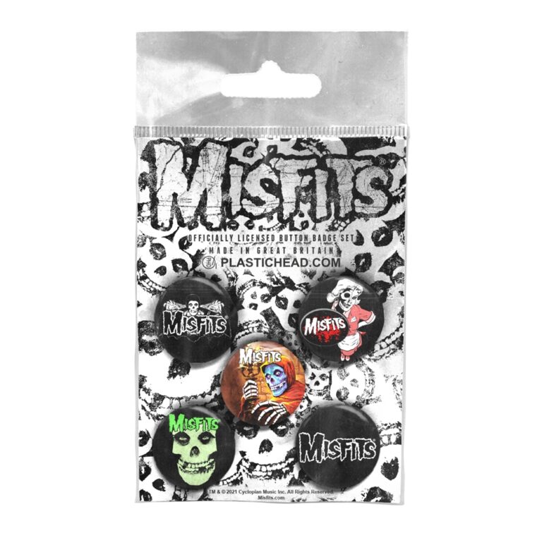 Misfits – MISFITS BUTTON BADGE SET