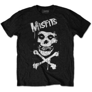 Misfits Cross Bones Black T-Shirt