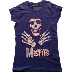 Misfits Hands Purple Ladies T-Shirt
