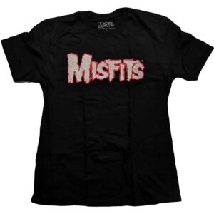 Misfits Streak Black Back Print T-Shirt