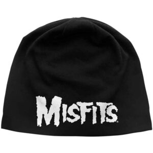 Misfits Unisex Logo Black Beanie Hat