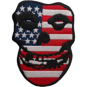 Misfits USA Skull Patch