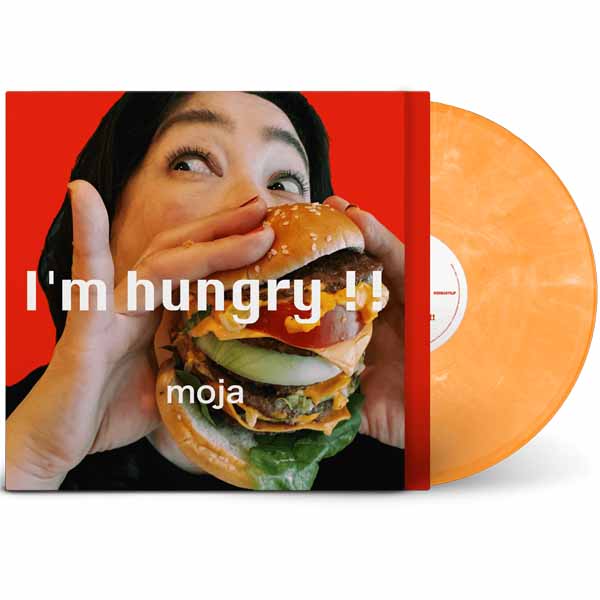 MOJA – I’M HUNGRY !! (ORANGE MARBLE VINYL, PRINTED INNER, OBI STRIP) Vinyl LP