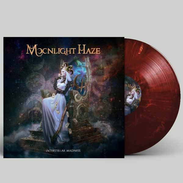 Moonlight Haze – INTERSTELLAR MADNESS (MARBLED BURGUNDY VINYL) Vinyl LP