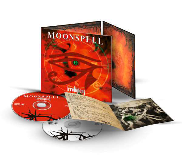 Moonspell – IRRELIGIOUS (DELUXE 2CD DIGIPAK) Compact Disc Double