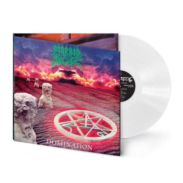 Morbid Angel – DOMINATION (PHD EXCLUSIVE WHITE VINYL) Vinyl LP