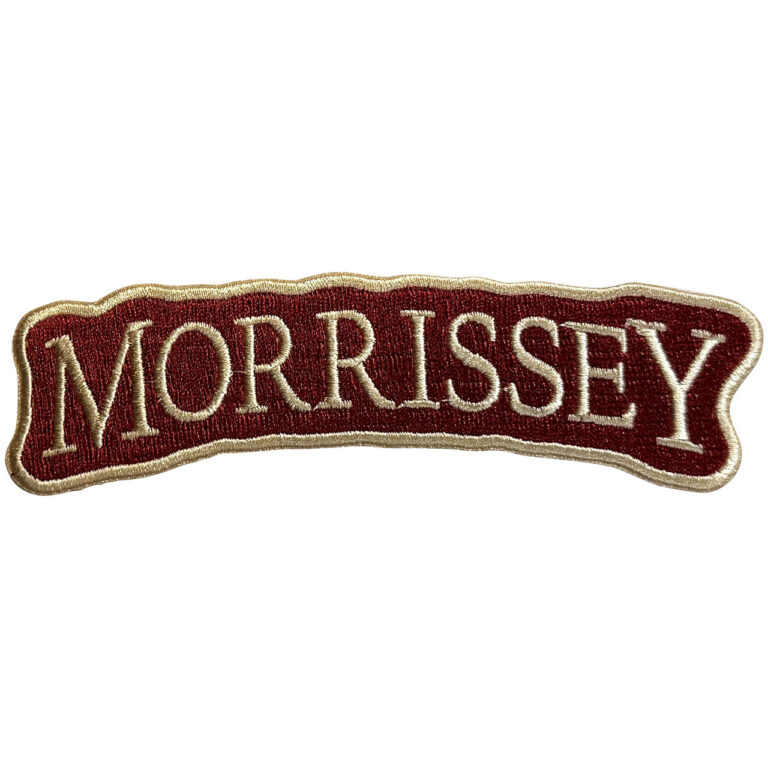 Morrissey Arched Logo Woven Patch