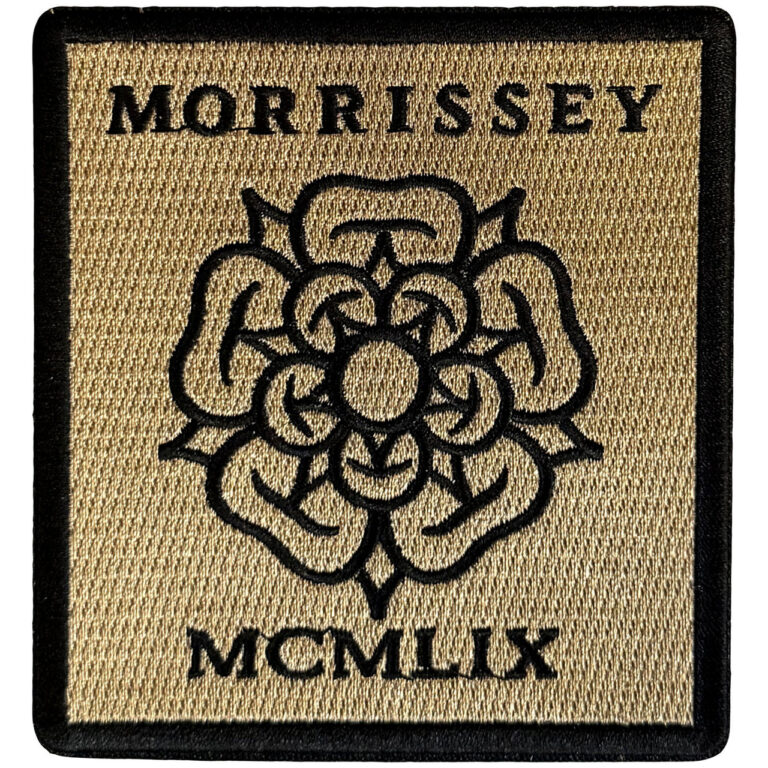 Morrissey Rose Logo Woven Patch