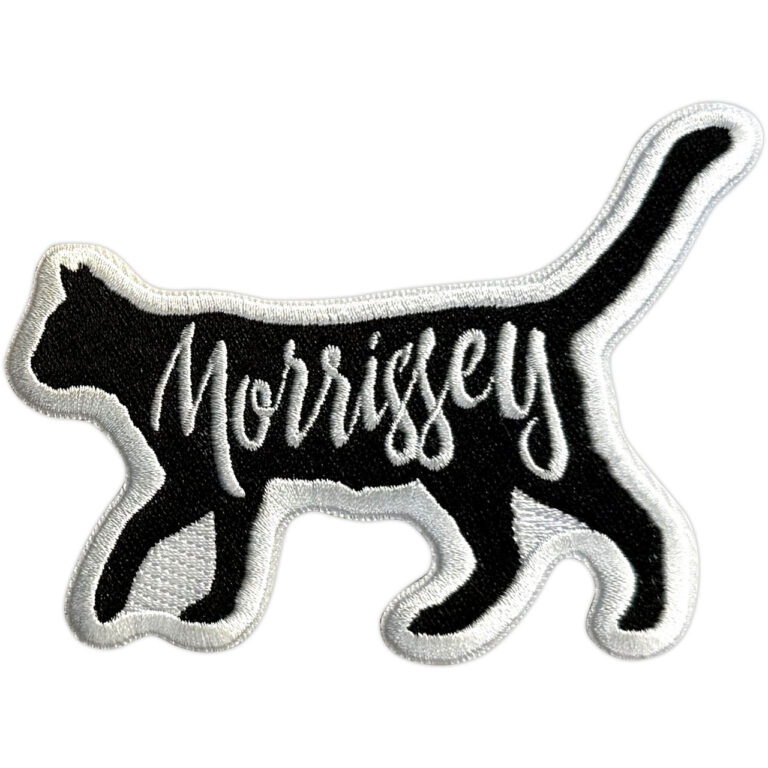 Morrissey Cat Logo Woven Patch