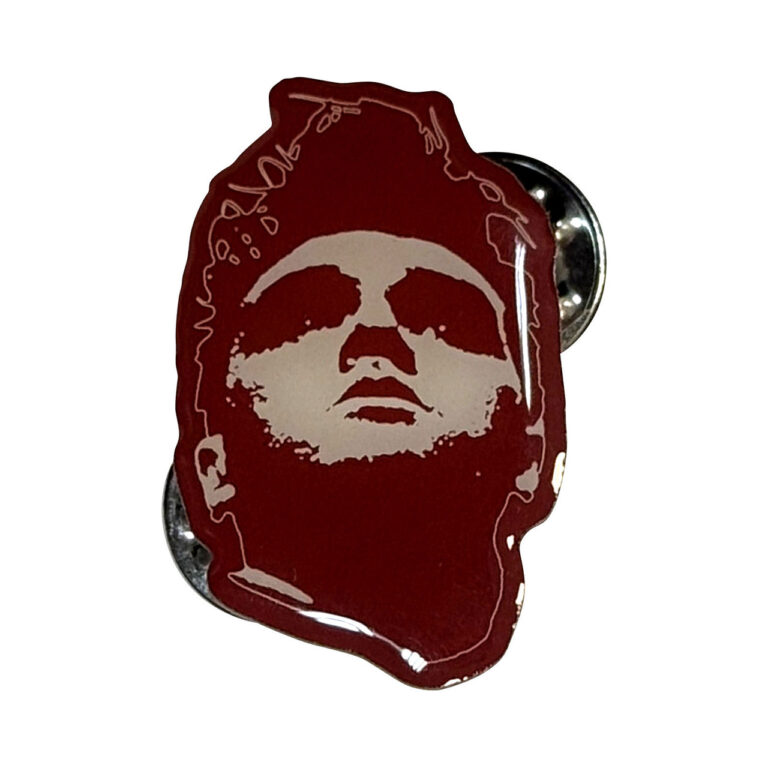 Morrissey Portrait Pin Badge