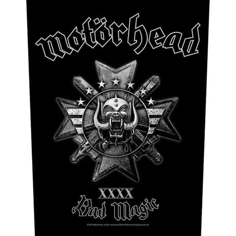 Motorhead Bad Magic Back Patch