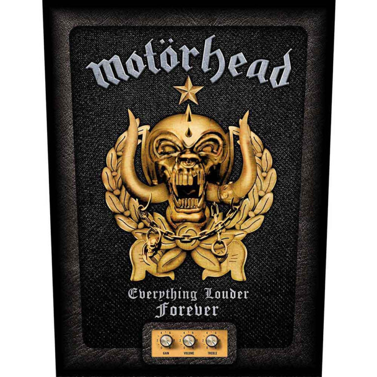 Motorhead Everything Louder Forever Back Patch