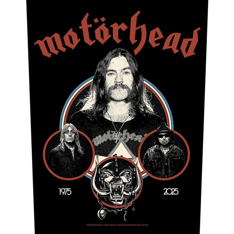 Motorhead Band Circle Back Patch