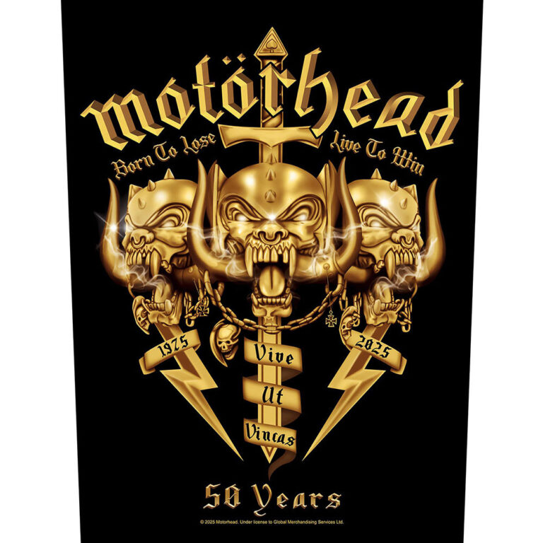 Motorhead Core 50th Back Patch