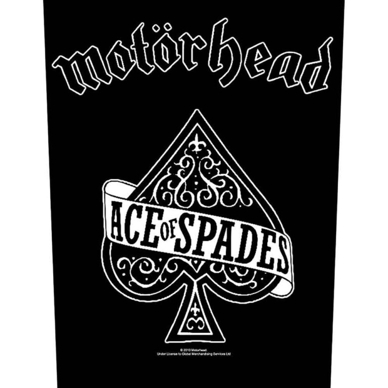 Motorhead Ace of Spaces 2010 Back Patch