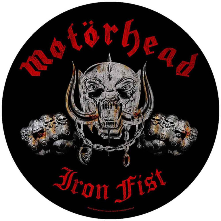 Motorhead Iron Fist 2010 Back Patch