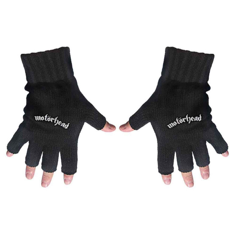Motorhead Logo Fingerless Gloves