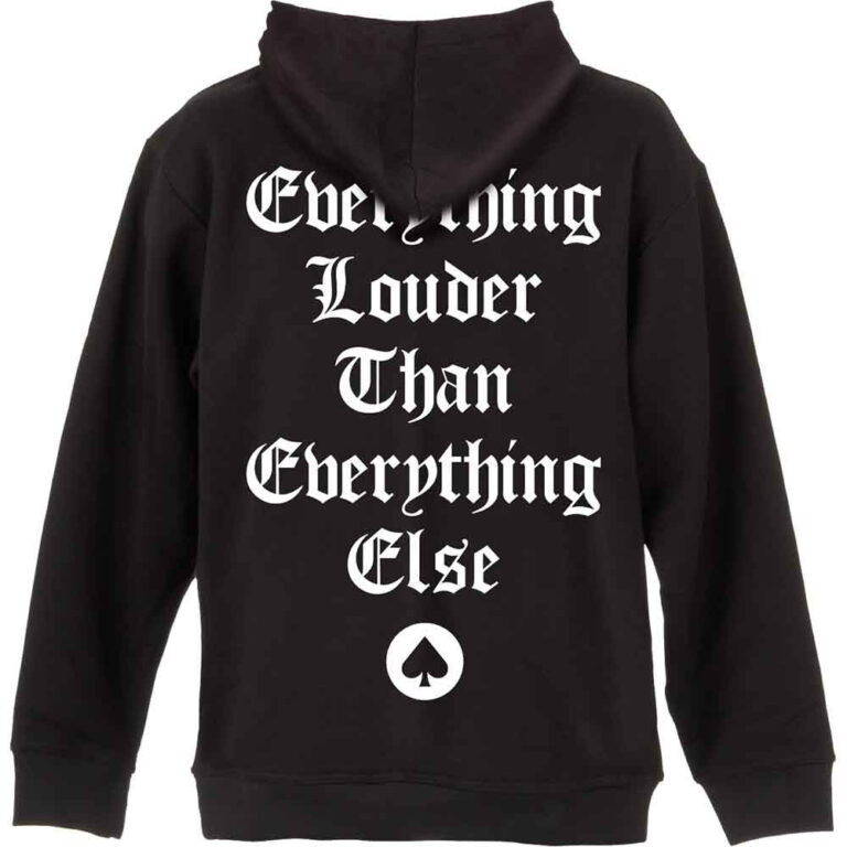 Motorhead England Zip Hoodie