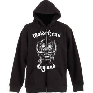 Motorhead England Zip Hoodie