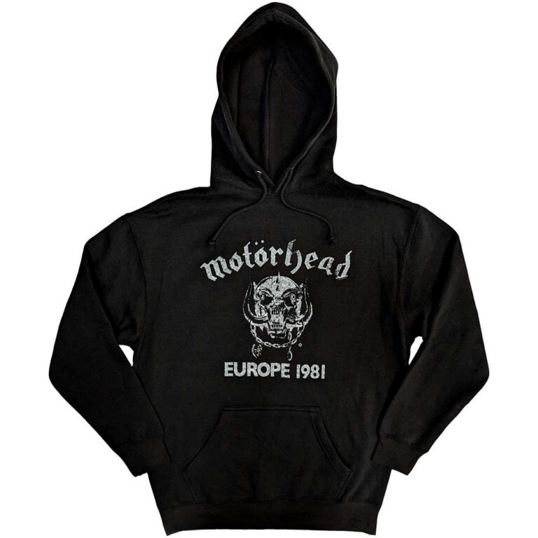 Motorhead Europe ’81 Pullover Hoodie