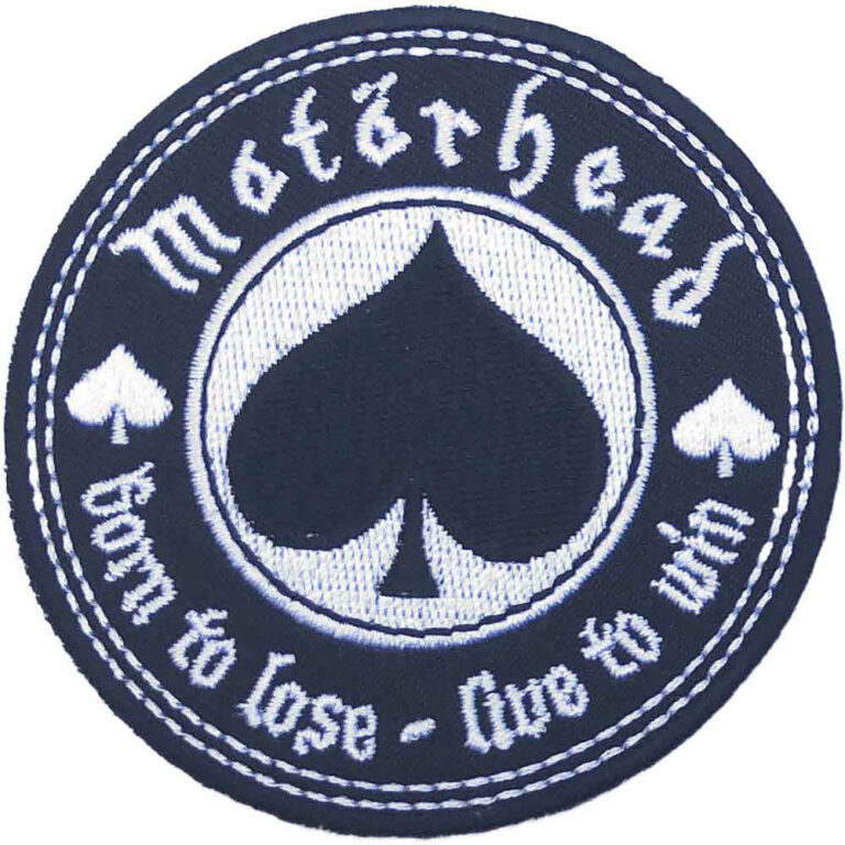 Motorhead Born to Love, Live to Win Patch