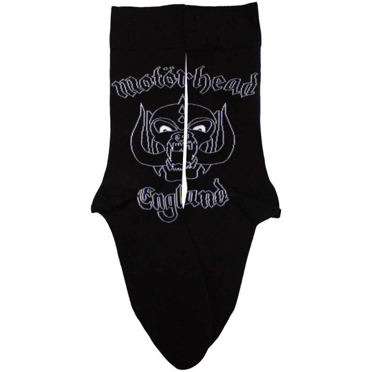 Motorhead England (Black) (UK Size 4 – 7) Socks
