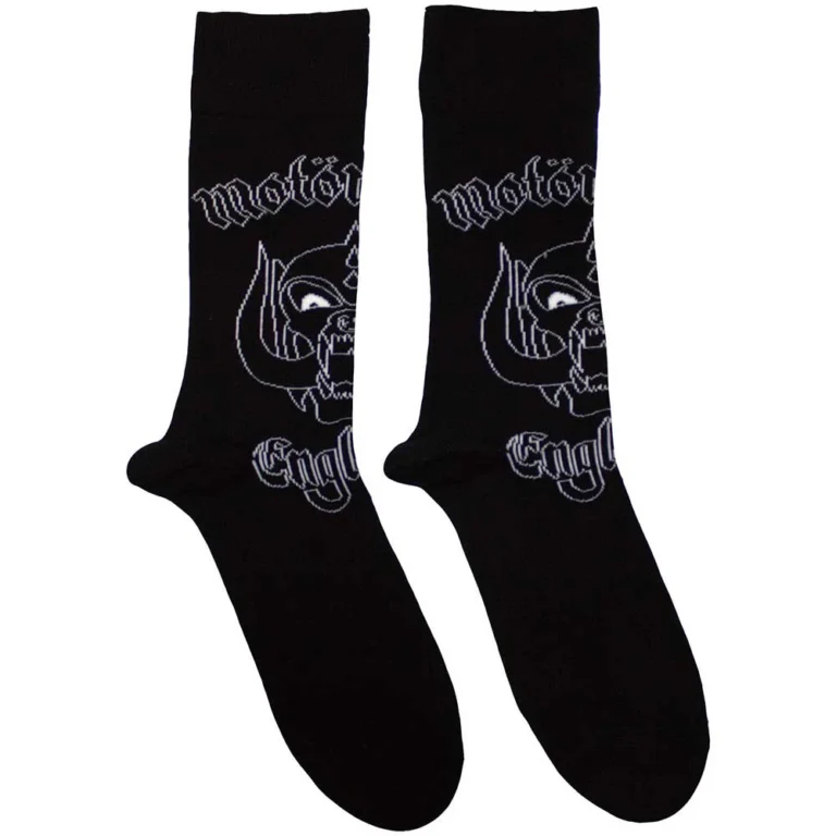 Motorhead England (Black) (UK Size 7 – 11) Socks