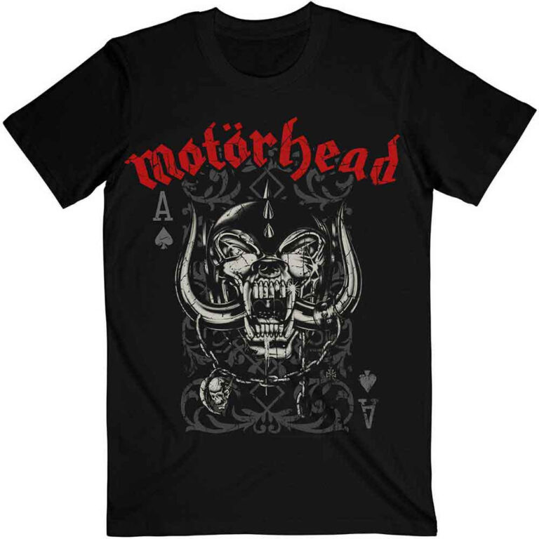 Motorhead Playing Card T-Shirt