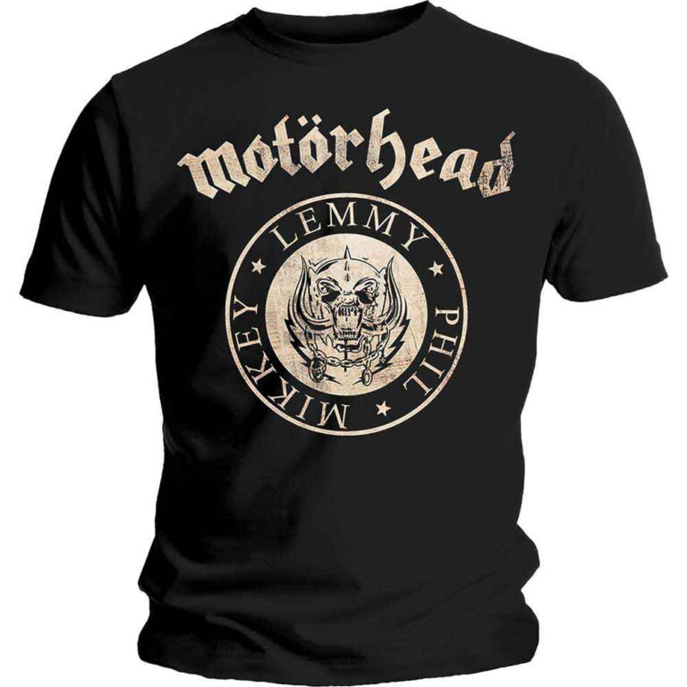 Motorhead Undercover Seal Newsprint T-Shirt