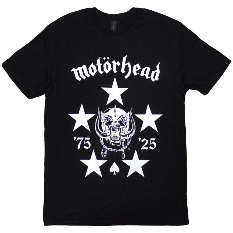 Motorhead 50 Years BMG Logo T-Shirt